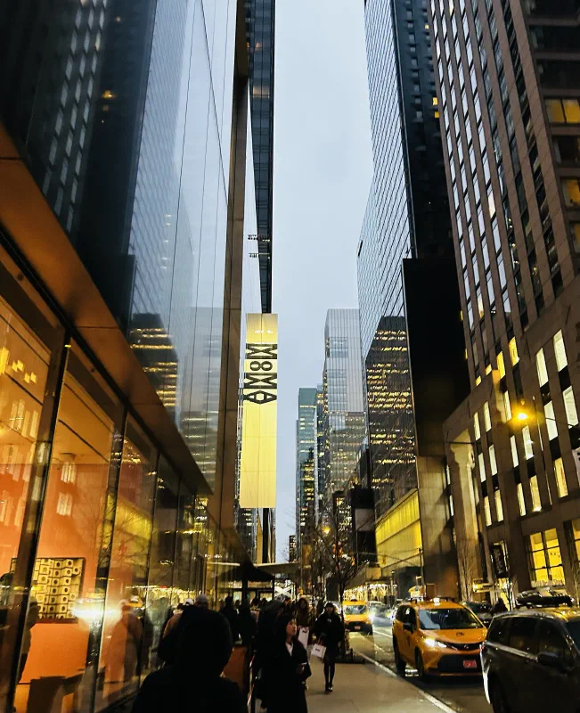 Got lost and landed on Broadway at first, but hey, I made it!